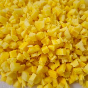 Frozen 4mm Diced Ginger