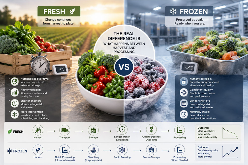 Is Frozen as Good as Fresh? What the Science and Supply Chain Really Say