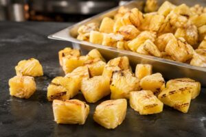 IQF Pineapple Grilled Tidbits: Tropical Flavour With A Distinctive Grilled Finish