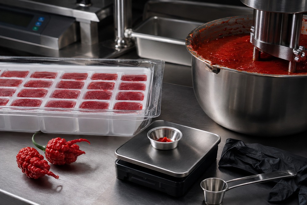 IQF Red Carolina Reaper Chillies Purée FAQs